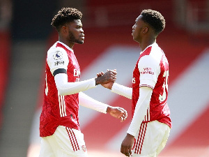 Thomas Partey And Eddie Nketiah 