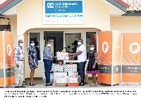 Fidelity Bank customer experience donation at  SOS Village