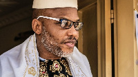 Nnamdi Kanu be di leader of di Indigenous People of Biafra