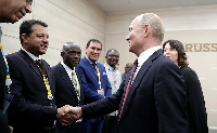 President Putin with some media heads