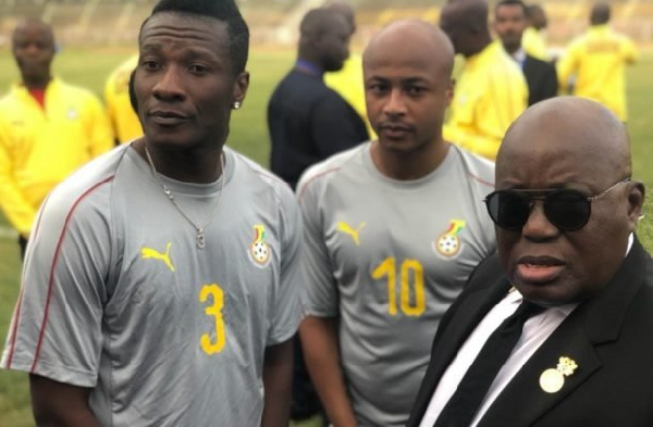 Gyan says he is now available for selection after speaking with President Nana Akufo-Addo