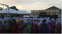 Some students of the Wa Islamic Girls Senior High School