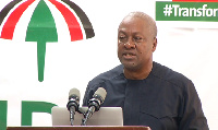 NDC flagbearer, John Dramani Mahama