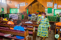 Madam Marian Mensah, Director of Social Welfare