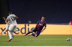 Jerome in action for Bayern against Barcelona