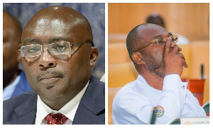 Vice President Dr Mahamudu Bawumia and Kennedy Agyapong