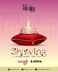 Miss Malaika Ghana shows this and every Sunday at 8 pm on GH One TV