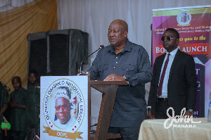 John Mahama at the book launch