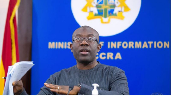 Kojo Oppong Nkrumah, Information Minister