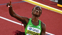 Tobi Amusan celebrates her feat