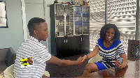 Journalist Albert and broadcaster, Nana Aba Anamoah