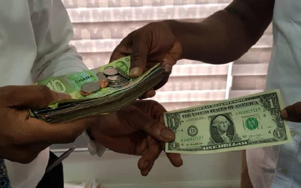 Cedi has been depreciating against the dollar in recent weeks