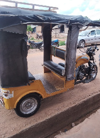 The suspect is said to have stolen a tricycle popularly known as aboboyaa