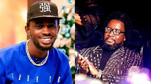 Ghanaian singers Black Sherif and Sonnie Badu