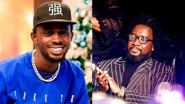 Ghanaian singers Black Sherif and Sonnie Badu