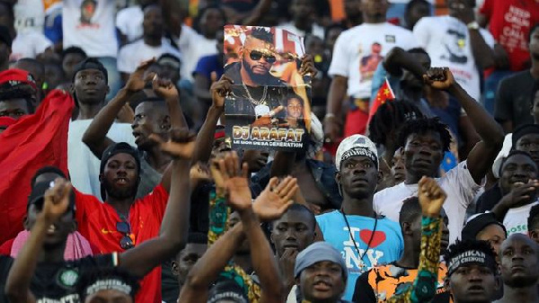 A concert, partially funded by the Ivorian government, was held in Abidjan on Friday