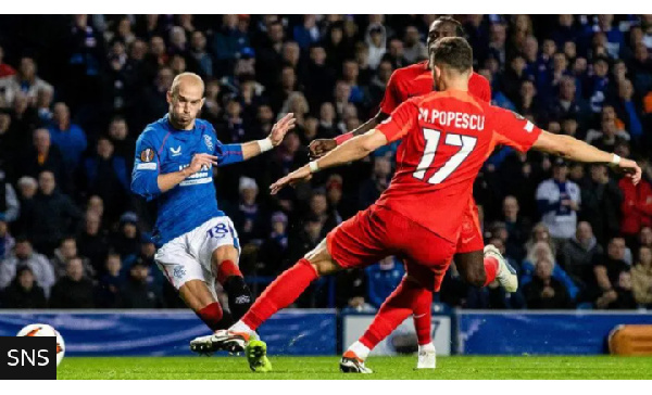 Rangers winger Vaclav Cerny scored two and assisted another in a standout display