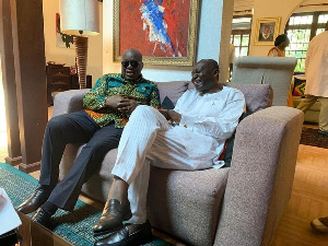 President Akufo-Addo and Finance Minister Ken Ofori-Atta