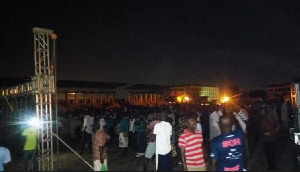 Thousands of people thronged the Jubilee Park in Kumasi