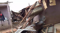 The storm destroyed over 50 houses in Jachie