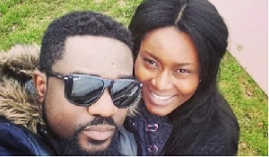 Sarkodie and his wife Tracy