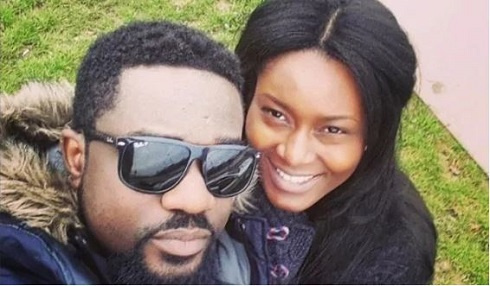 Sarkodie and his wife Tracy