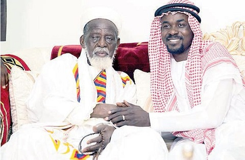 Sheikh Nuhu Sharubutu and Nana Appiah Mensah