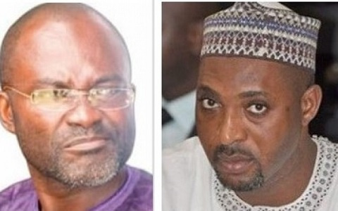 Kennedy Agyapong, MP for Assin Central and Muntaka Mubarak, Asawase MP