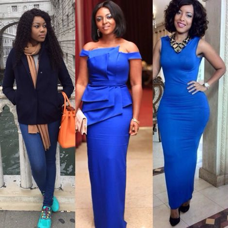 Yvonne Nelson, Yvonne Okoro and Joselyn Dumas