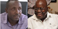 John Boadu, General Secretary of NPP and President Akufo-Addo