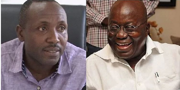 John Boadu, General Secretary of NPP and President Akufo-Addo