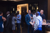 Stanbic bank hosts clients at the cognac and champagne at Movenpick Ambassador Hotel in Accra