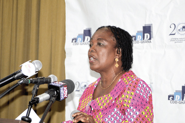 Prof. Takyiwaa Manuh, an Emerita Professor at the University of Ghana