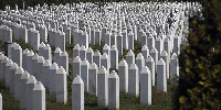 Some 8,000 Muslim men and boys in the Srebrenica genocide