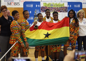 All-girls robotics team from Ghana