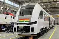 The government of Ghana has procured new trains for the country