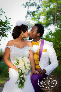 Kwaw Kese and his wife Doris Kyei Baffour