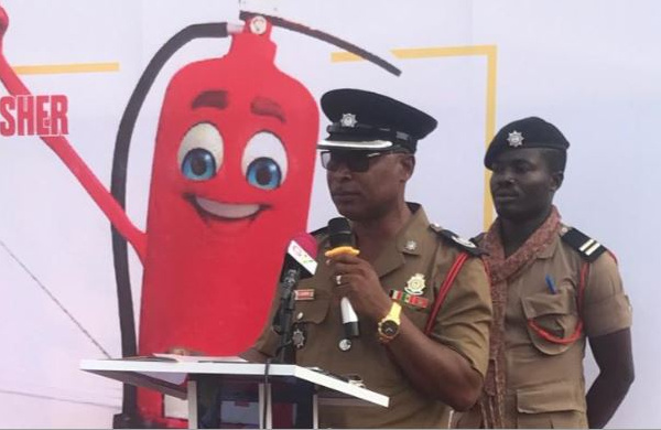 Ben Quarshie, Abelemkpe Fire Service Commander