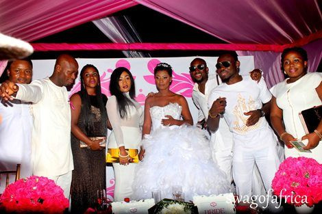 Celebrities at Selly and Cartel Big J wedding