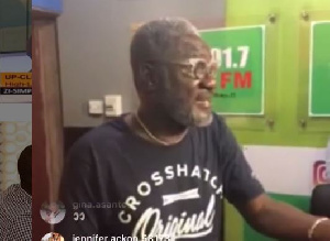 Father and manager of the late Ebony Reigns, Mr Opoku Kwarteng