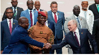 rez Vladimir Putin, African leaders & heads of delegations  PHOTO | ALEXEY DANICHEV | POOL via AFP