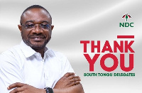 The MP for South Tongu, Kobena Mensah Woyome