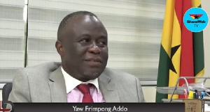 Deputy Minister for Food and Agriculture, Yaw Frimpong Addo