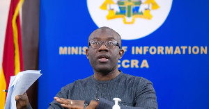 Kojo Oppong Nkrumah, Information Minister