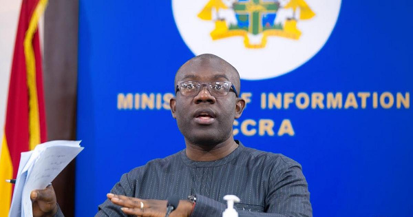 Kojo Oppong Nkrumah, Information Minister