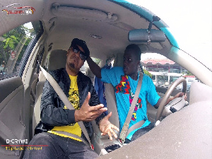 D.Cryme on Celebrity Ride with Zionfelix