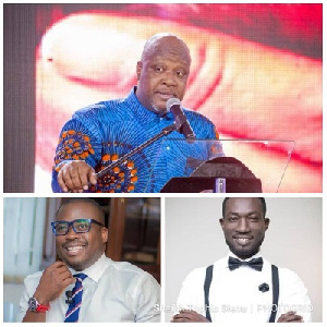 Kwame Sefa Kai (Up), Paul Adom Ochere(L) and Ohene Bampoe Brenya(R)