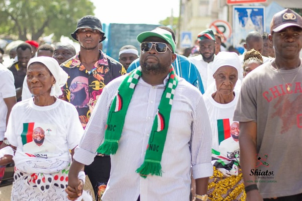 Emmanuel Nii Okai Laryea, National Democratic Parliamentary Candidate Aspirant for the Odododiodio