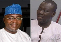 Dr Bawumia and Isaac Adongo