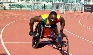 Ralphael Botsyo - World 100m race